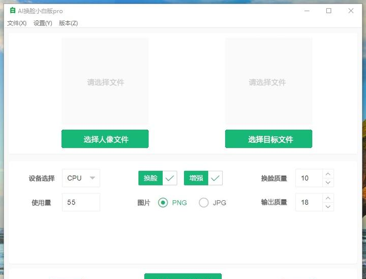 AI换脸小白版pro